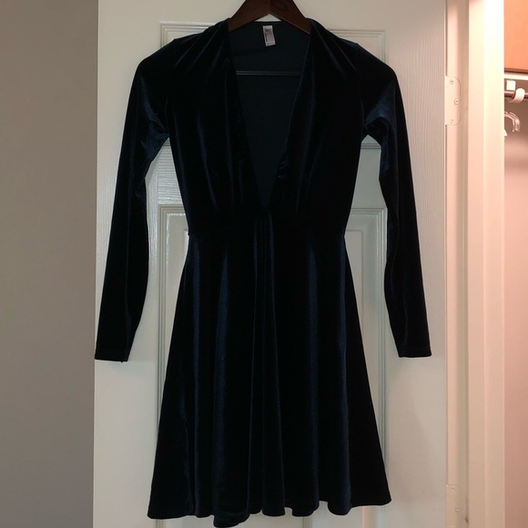 American Apparel velvet dress - Picture 1 of 3